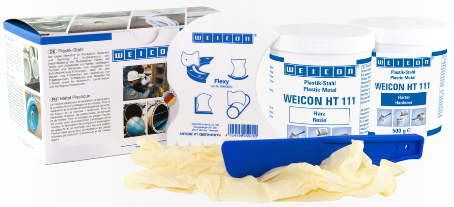 WEICON  HT 111 | sistem de rasini epoxidice cu rezistenta la temperaturi inalte, pentru reparatii